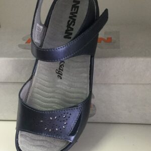 SANDALO HERGOS COD. H1004 GLOSS ARIEL BLU Negozio Ortopedia Flaminio