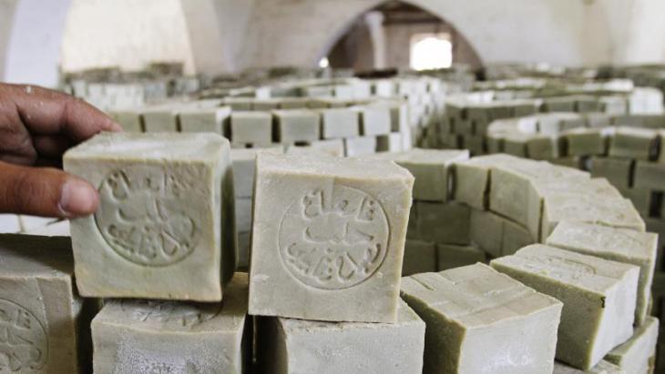 Vero sapone di aleppo foto